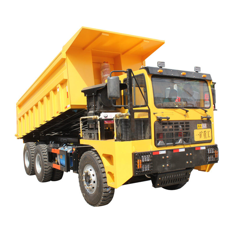 力牛礦安標(biāo)志UQ-35噸礦山井下專用運(yùn)輸車(chē) 礦用巷道渣土車(chē)濕式制動(dòng)